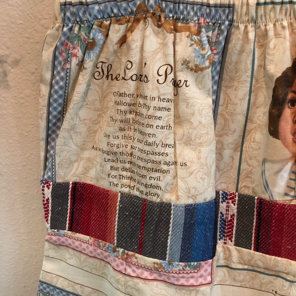 Upcycled Pattern Material Summer Boho Rodeo Top - Picture 4 of 8